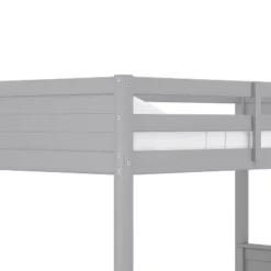 Twin Over Full Capri Wood Bunk Bed Gray - Hillsdale Furniture -Children Household Series GUEST 6e78e7ad 64a4 454f a60e d4d13229191d