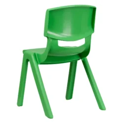 Emma And Oliver 2 Pack Plastic Stackable School Chair With 15.5"H Seat -Children Household Series GUEST 701bb43d fb36 4e3e 86f2 c23eca9f8c47 1