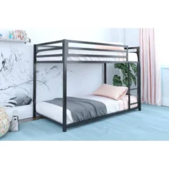 Twin Max Metal Bunk Bed - Room & Joy -Children Household Series GUEST 701e1597 0307 422d 9ea5 b69e4b949cff