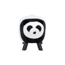 Ming Ming Panda Bear Stool White/Black - Powell -Children Household Series GUEST 72646bf8 6dc9 43e6 b6b5 86602839bd34