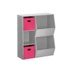 3pc Kids' Floor Cabinet With 2 Bins Set - RiverRidge Home 23 3pc Kids' Floor Cabinet With 2 Bins Set - RiverRidge Home -Children Household Series GUEST 72874a3b c07f 4b8c a8b5 3a34326aa435