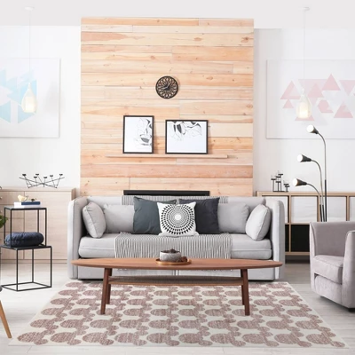 Disney Mickey Mouse Barcelona 7'10"x10' Indoor Area Rug Pink 1 Disney Mickey Mouse Barcelona 7'10"x10' Indoor Area Rug Pink