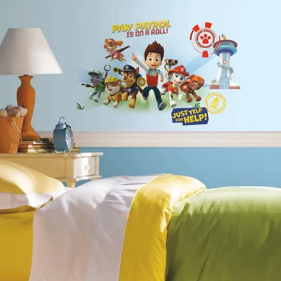 Roommates PAW Patrol Wall Graphix Peel And Stick Giant Wall Decal 2 Roommates PAW Patrol Wall Graphix Peel And Stick Giant Wall Decal - Image 2