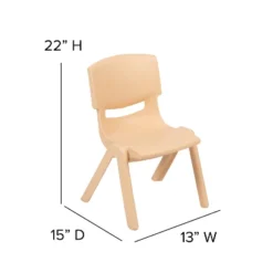 Flash Furniture 2 Pack Plastic Stackable School Chair With 12" Seat Height -Children Household Series GUEST 757acb0a 14cd 45ee a52c c065712e57f9
