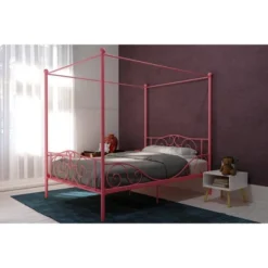 Full Clara Metal Bed Pink - Room & Joy 10 Full Clara Metal Bed Pink - Room & Joy -Children Household Series GUEST 767fbd45 cdb2 4d57 9b3a 866c6dbe178f