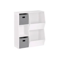 3pc Kids' Floor Cabinet With 2 Bins Set - RiverRidge Home 25 3pc Kids' Floor Cabinet With 2 Bins Set - RiverRidge Home -Children Household Series GUEST 79502da4 3f65 48d9 adac 12729dfa507d