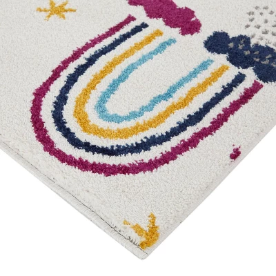Leigh Rainbow Kids' Rug Cream - Balta Rugs 3 Leigh Rainbow Kids' Rug Cream - Balta Rugs - Image 3