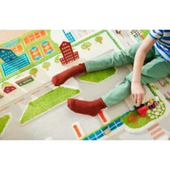 52.5"x71" Mini City 3D Play Rug - IVI -Children Household Series GUEST 7aa3155a 46d6 4f68 aa5d a47dbe7f62d4