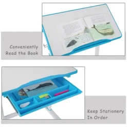 Costway Height Adjustable Children's Desk Chair Set Multifunctional Study Drawing -Children Household Series GUEST 7b7fc075 f78f 4ba6 96b2 8fad7c090f9c