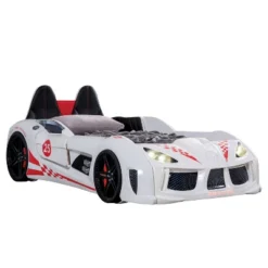 Twin Tarryton Car Bed With LED Lights And Sound - MiBasics -Children Household Series GUEST 7c55a482 4f13 47bb 8b15 ea60962460cc