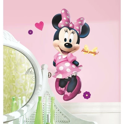 Roommates Minnie Bow-Tique Peel And Stick Giant Wall Decal 2 Roommates Minnie Bow-Tique Peel And Stick Giant Wall Decal - Image 2