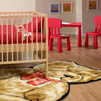 Walk On Me Faux Fur Super Soft Kids Teddy Bear Rug Tufted With Non-slip Backing Area Rug 1 Walk On Me Faux Fur Super Soft Kids Teddy Bear Rug Tufted With Non-slip Backing Area Rug