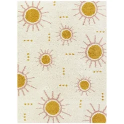 Sun Spot Kids' Rug Cream - Balta Rugs -Children Household Series GUEST 7fc69382 abc8 4b85 b78a 6ffdf4ce9d19