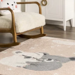 NuLOOM Bindi Koala Kids Machine Washable Area Rug -Children Household Series GUEST 8141b5e3 ce9f 4931 b3b8 b06e3319d9f8
