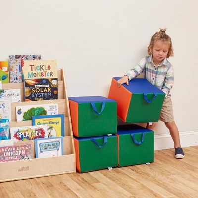 ECR4Kids SoftZone Cozy Cubes, Flexible Foam Seating 5 ECR4Kids SoftZone Cozy Cubes, Flexible Foam Seating - Image 5