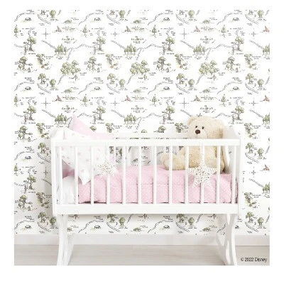 Winnie The Pooh 100 Acre Wood Map Peel And Stick Wallpaper - RoomMates 4 Winnie The Pooh 100 Acre Wood Map Peel And Stick Wallpaper - RoomMates - Image 4