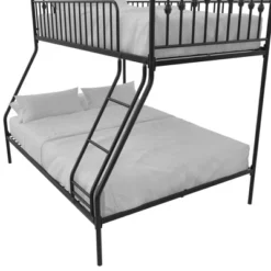Twin/Full Kids' Bushwick Metal Bunk Bed - Novogratz -Children Household Series GUEST 8478c6a1 cd63 476a abb4 c7d13a165eed