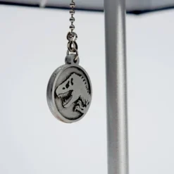 Jurassic Park Desk Table Lamp (Includes LED Light Bulb) Wooden Base With 3D Puller -Children Household Series GUEST 86a8adea 9b1d 43d3 a503 62fa53e8d51a