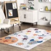 NuLOOM Leonie Outer Space Machine Washable Kids Area Rug