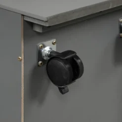 Twin Over Full Loft Bed With Cabinet - ModernLuxe -Children Household Series GUEST 89270b3a d98f 4c2c a8cc 464db3131684