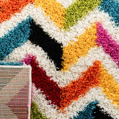 Shag Kids SGK565 Power Loomed Area Rug - Safavieh 5 Shag Kids SGK565 Power Loomed Area Rug - Safavieh - Image 5