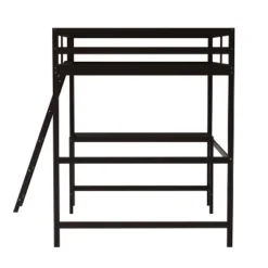 Flash Furniture Riley Loft Bed Frame With Desk, Wooden Bed Frame With Protective Guard Rails & Ladder For Kids And Teens -Children Household Series GUEST 8a85814e f538 4661 88f6 d5a0b7b39204