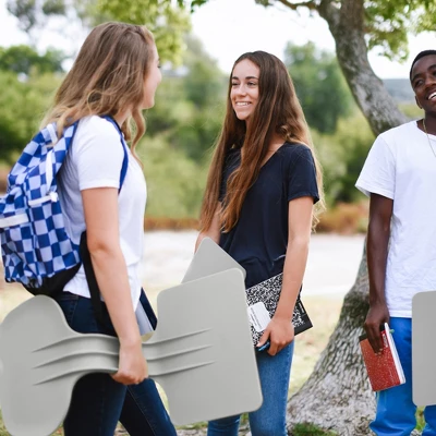 ECR4Kids The Surf Portable Lap Desk, Flexible Seating, One-Piece Writing Table, (10-Pack) 3 ECR4Kids The Surf Portable Lap Desk, Flexible Seating, One-Piece Writing Table, (10-Pack) - Image 3