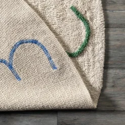 NuLOOM Arely Numbers Machine Washable Kids Area Rug -Children Household Series GUEST 8c0e2410 79d5 4551 b848 1d456eb9ae8f