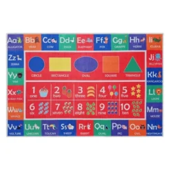 Educational Kids Cotton Rug For Playrooms, Kids Rooms, Classrooms -Children Household Series GUEST 8dd64ed9 7313 40f6 83f2 3778492cd884