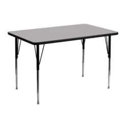 Flash Furniture 30''W X 48''L Rectangular Thermal Laminate Activity Table - Standard Height Adjustable Legs 19 Flash Furniture 30''W X 48''L Rectangular Thermal Laminate Activity Table - Standard Height Adjustable Legs -Children Household Series GUEST 8ef0f93e 3799 4707 beb7 de55d83c819c