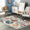 NuLOOM Chaya Abstract High/Low Kids Tassel Area Rug
