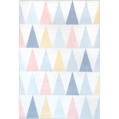 NuLOOM Penny Kids Geometric Nursery Or Playroom Area Rug -Children Household Series GUEST 9337fe10 12aa 44aa 8ad2 703e65cd3b1d