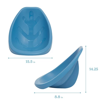 ECR4Kids Leaf Floor Seat, Portable Plastic Kid's Scoop Chair, 6-Piece 1 ECR4Kids Leaf Floor Seat, Portable Plastic Kid's Scoop Chair, 6-Piece