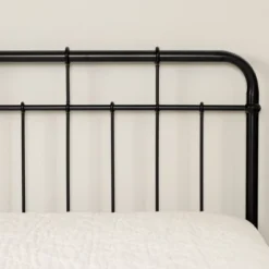 Vito Metal Complete Bed Pure Black - South Shore -Children Household Series GUEST 93bb055a 9442 4496 bbba ad75aa8a0adc