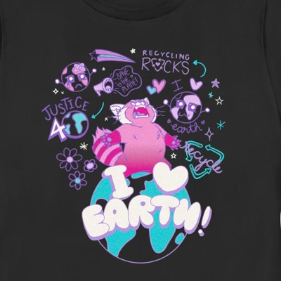 Women's Turning Red Justice 4 Earth T-Shirt 1 Women's Turning Red Justice 4 Earth T-Shirt