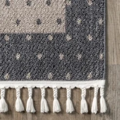 Éléanor Deer Kids Tasseled Area Rug -Children Household Series GUEST 9502be11 3662 491e 8c51 eb0f6c69a751