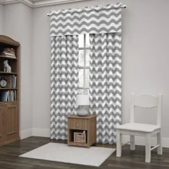 Wavy Chevron Room Darkening Curtain Panel - Eclipse My Scene -Children Household Series GUEST 95d8ab86 75e6 4a5f 97e6 a386736a368b