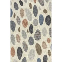 Libby Colorful Pebbles Kids Area Rug -Children Household Series GUEST 962b0f93 f27d 4874 92c5 f61752baf5d7