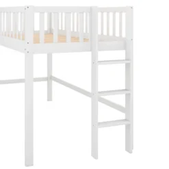 Twin Size Loft Bed With Ladder And Slide-ModernLuxe -Children Household Series GUEST 96a8fa01 a897 4b5d b7d8 6c911f27a596