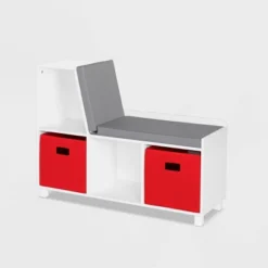 RiverRidge Home Kids' Book Nook Collection Cubby Storage Bench With 2 Bins - RiverRidge 13 RiverRidge Home Kids' Book Nook Collection Cubby Storage Bench With 2 Bins - RiverRidge -Children Household Series GUEST 96cda802 cbbb 4d3a 95b8 1749c80b0c79
