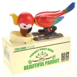 Ready! Set! Play! Link Parrot Bird Coin Saving Bank, Money Box For Girls & Boys -Children Household Series GUEST 96db3c69 5173 4973 9cee e40df431cd92