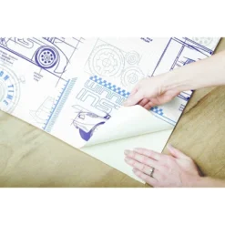 Disney Pixar Cars Schematic Peel And Stick Wallpaper Blue - RoomMates 5 Disney Pixar Cars Schematic Peel And Stick Wallpaper Blue - RoomMates -Children Household Series GUEST 9756311c a9d2 4a4f a14a d448a99ae2d0