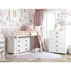 Little Seeds Monarch Hill Haven Twin Metal Junior Loft Bed -Children Household Series GUEST 97b39ed6 39e5 4c79 acc9 2d395df48234