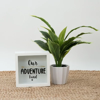 Adult Wooden Travel Themed Piggy Banks - Foreside Home & Garden 6 Adult Wooden Travel Themed Piggy Banks - Foreside Home & Garden - Image 6