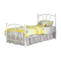 HOMES: Inside + Out Twin Allen Kids' Metal Bed - IoHOMES -Children Household Series GUEST 9d8940eb 680d 4969 83ba 7de6f311f8fe