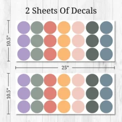 Polka Dots Wall Decor Neutral - Decalcomania -Children Household Series GUEST a039b14e 3f58 4fc3 aee8 1b0785cab331