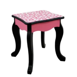 Fashion Leopard Prints Gisele Play Wooden Vanity Set Pink / Black - Teamson Kids 14 Fashion Leopard Prints Gisele Play Wooden Vanity Set Pink / Black - Teamson Kids -Children Household Series GUEST a1cefbb7 8f37 4dc1 b381 58c241900054
