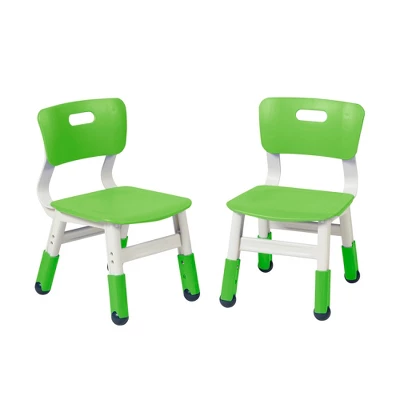 ECR4Kids Resin Classroom Chairs, Indoor Kids Seating With Adjustable Seat Height (2-Pack) 9 ECR4Kids Resin Classroom Chairs, Indoor Kids Seating With Adjustable Seat Height (2-Pack) - Image 9