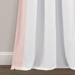 40"x84" Kids' Block Border 100% Lined Grommet Blackout Single Window Curtain Panel - Lush Décor -Children Household Series GUEST a2b888b9 7991 44c1 990f cba5c0f5b62d