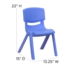 Flash Furniture 10 Pack Plastic Stackable School Chair With 12" Seat Height -Children Household Series GUEST a5731ce6 d64f 4cc0 bfcb 9ca5029d2861